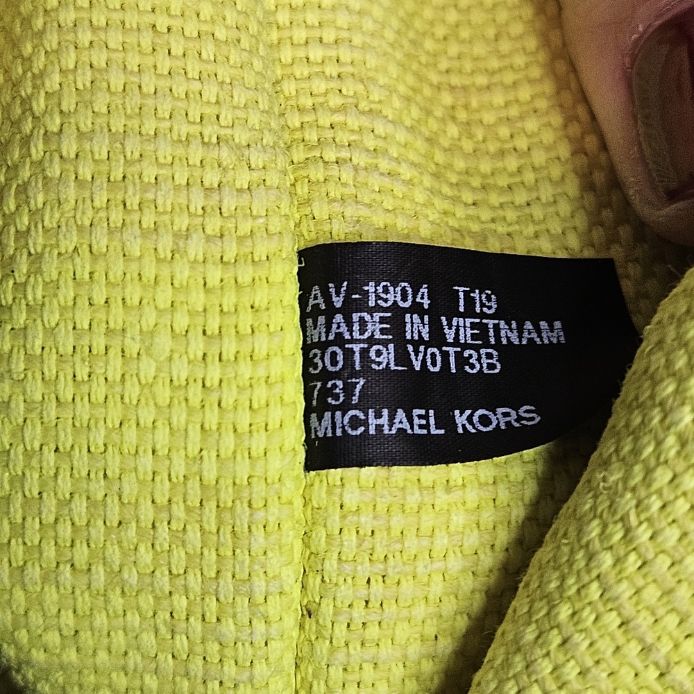 Michael Kors Black and Yellow Tote Bag - Picture 7 of 7